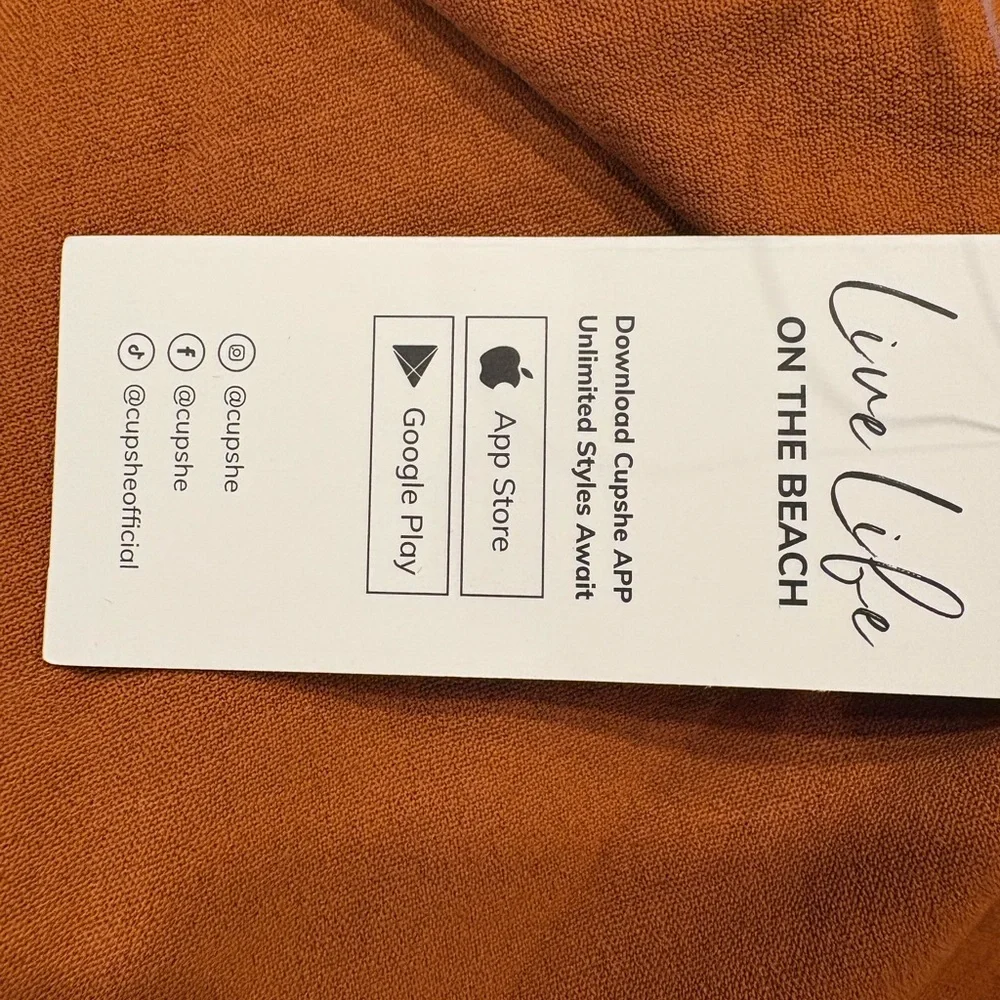 Cupshe Brown Maxi Skirt with Ruffle Hem - Picture 4 of 5